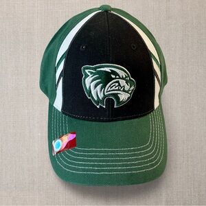 Utah Valley Wolverines Cap Adjustable StrapBack Adult Green NCAA College O/S NWT